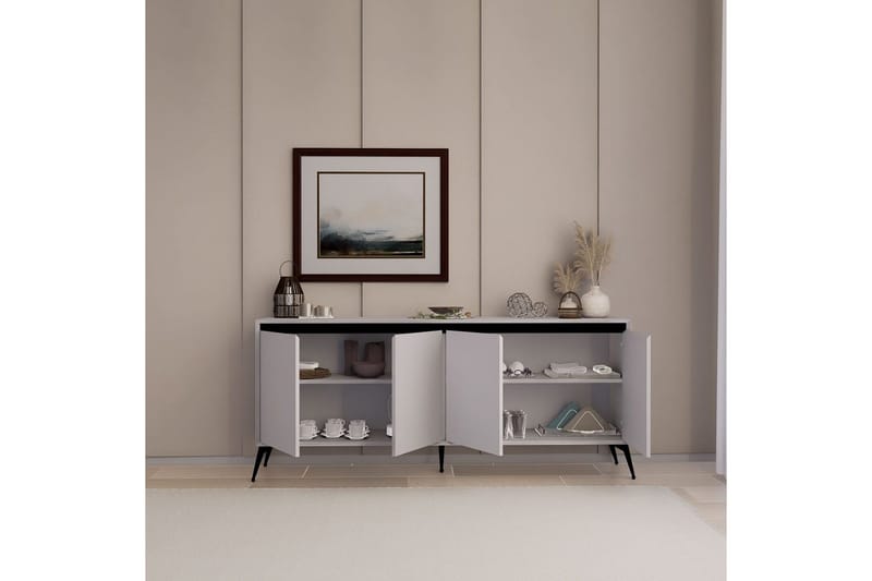 Adilen Konsollbord 180 cm - Vit - Möbler - Vardagsrum - Soffbord & vardagsrumsbord - Avlastningsbord & konsolbord