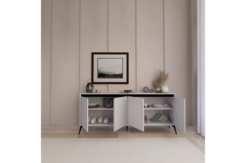 Adilen Konsollbord 180 cm - Vit - Möbler - Vardagsrum - Soffbord & vardagsrumsbord - Avlastningsbord & konsolbord