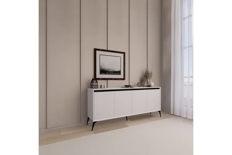 Adilen Konsollbord 180 cm - Vit - Möbler - Vardagsrum - Soffbord & vardagsrumsbord - Avlastningsbord & konsolbord