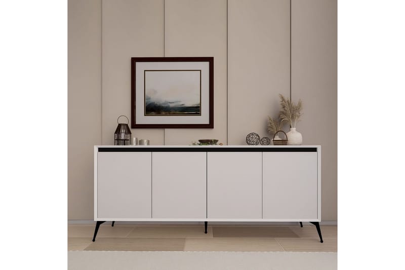 Adilen Konsollbord 180 cm - Vit - Möbler - Vardagsrum - Soffbord & vardagsrumsbord - Avlastningsbord & konsolbord