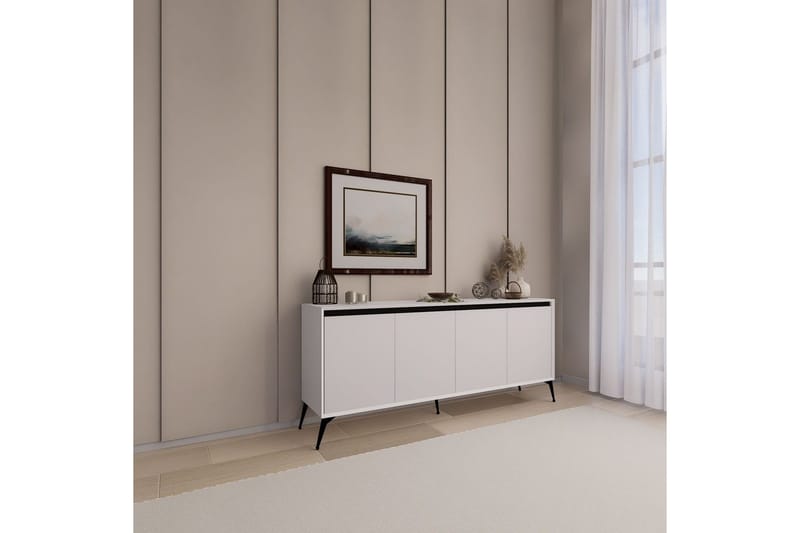 Adilen Konsollbord 180 cm - Vit - Möbler - Vardagsrum - Soffbord & vardagsrumsbord - Avlastningsbord & konsolbord