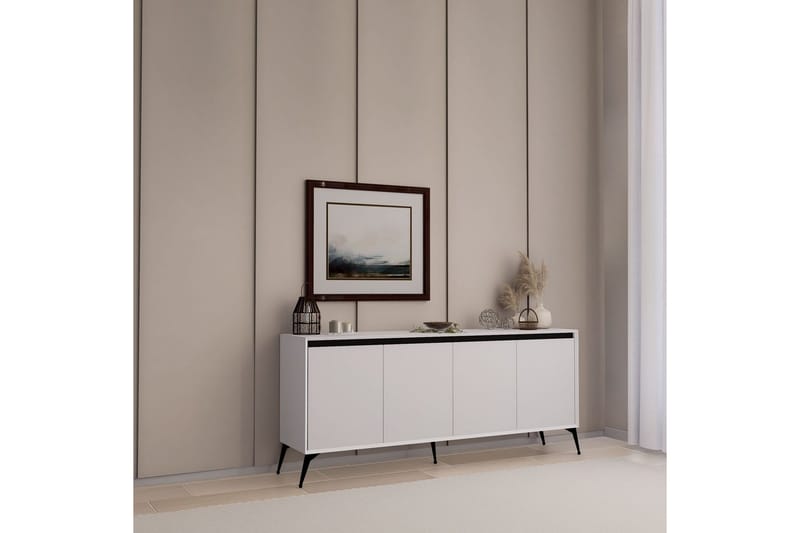 Adilen Konsollbord 180 cm - Vit - Möbler - Vardagsrum - Soffbord & vardagsrumsbord - Avlastningsbord & konsolbord