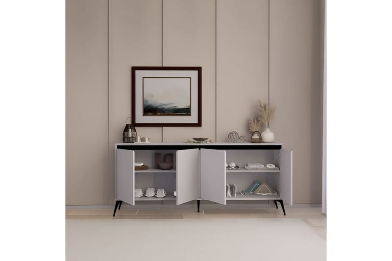 Adilen Konsollbord 180 cm - Vit - Möbler - Vardagsrum - Soffbord & vardagsrumsbord - Avlastningsbord & konsolbord