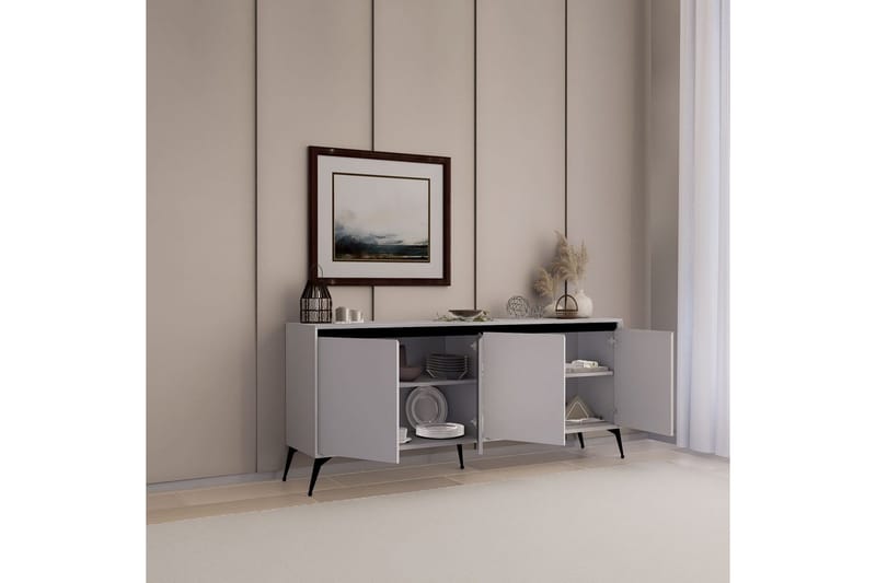 Adilen Konsollbord 180 cm - Vit - Möbler - Vardagsrum - Soffbord & vardagsrumsbord - Avlastningsbord & konsolbord