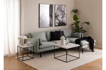 Adisan Soffbord 40x40 cm - Vit - Möbler - Vardagsrum - Soffbord & vardagsrumsbord - Soffbord