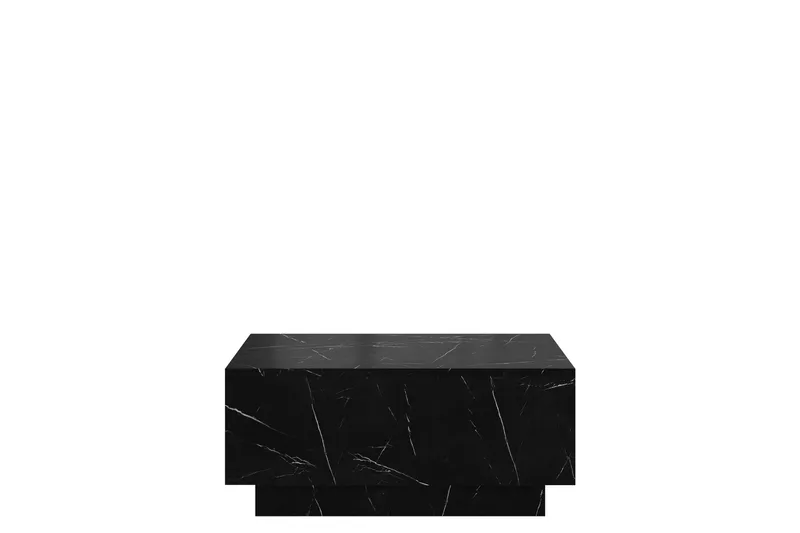 Adrianah Soffbord 90 cm, Svart