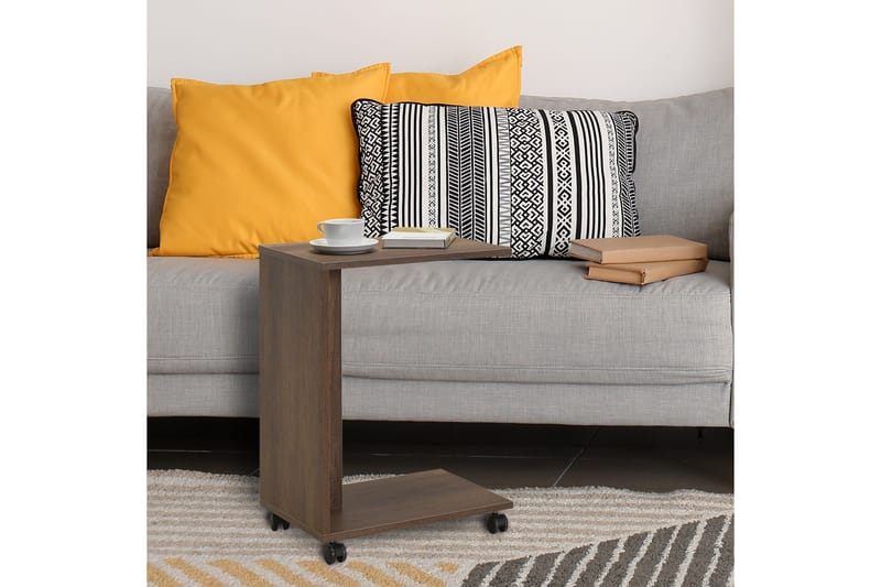 Ajit Sidobord 35x65 cm Brun - Hanah Home - Möbler - Vardagsrum - Soffbord & vardagsrumsbord - Sidobord & lampbord