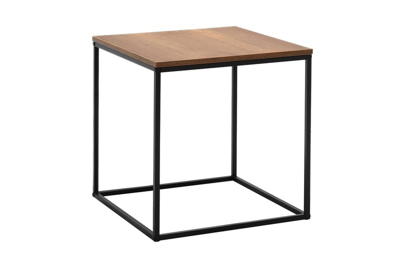 AJMIT Sidobord 50x52 cm Brun - Möbler - Vardagsrum - Soffbord & vardagsrumsbord - Sidobord & lampbord