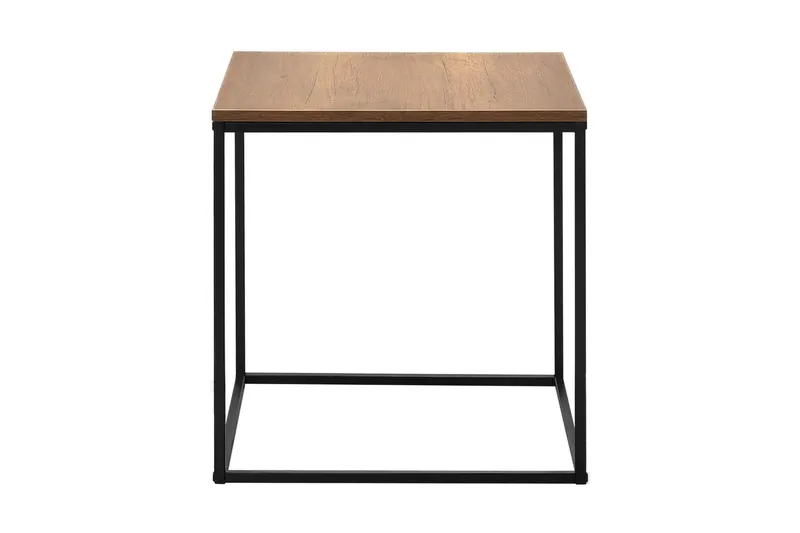 Ajmit Sidobord 50x52 cm Brun, Hanah Home