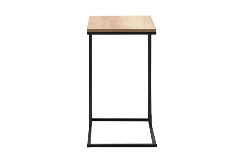 Ajmit Sidobord 50x62 cm Brun/Svart - Hanah Home - Möbler - Vardagsrum - Soffbord & vardagsrumsbord - Sidobord & lampbord