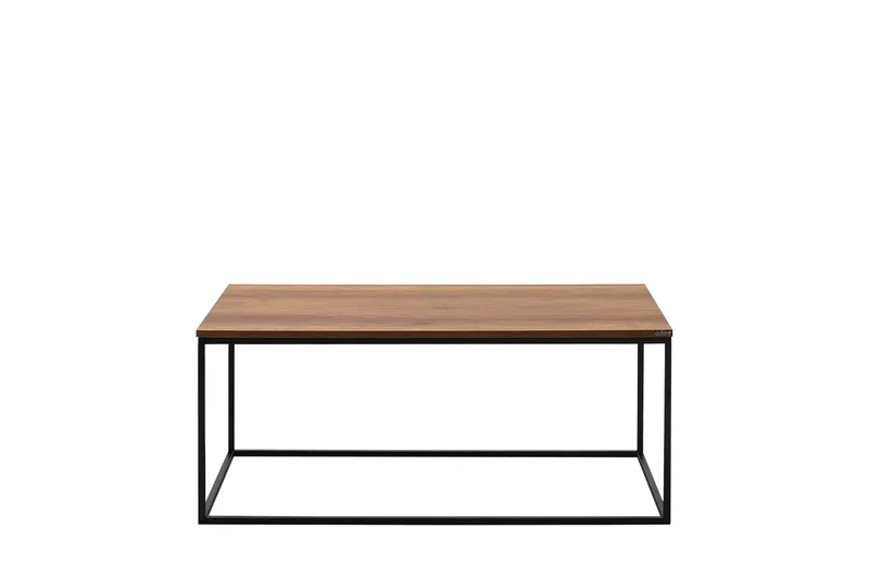 Ajmit Soffbord 100x60 cm Brun, Hanah Home