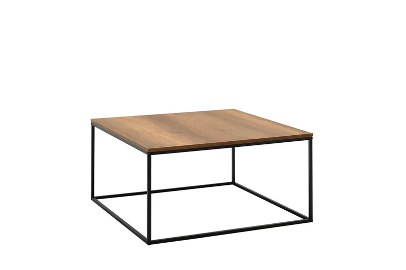 Ajmit Soffbord 80x80 cm Brun - Hanah Home - Möbler - Vardagsrum - Soffbord & vardagsrumsbord - Soffbord