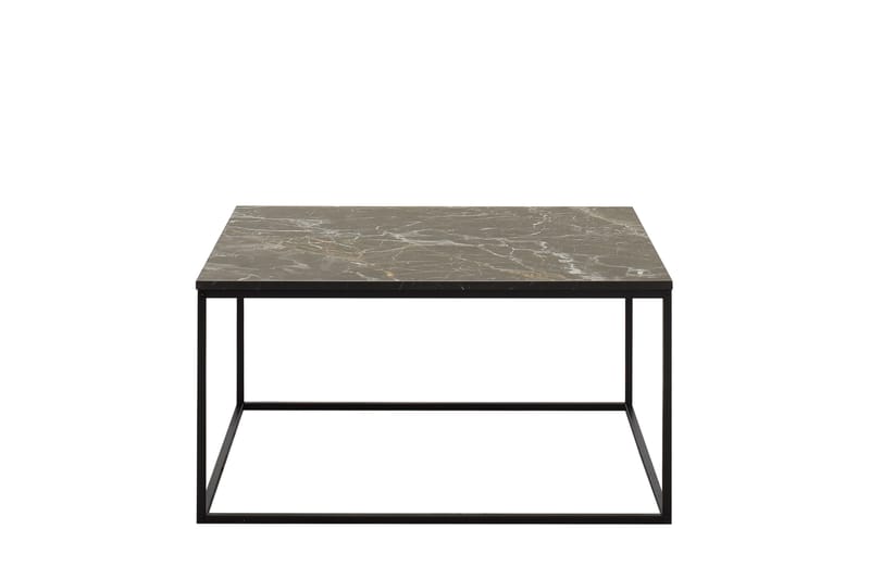 AJMIT Soffbord 80x80 cm Svart - Möbler - Vardagsrum - Soffbord & vardagsrumsbord - Soffbord