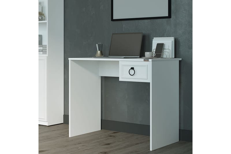 AJRA Skrivbord 90x51 cm Vit - Möbler - Hemmakontor - Skrivbord