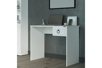 Ajra Skrivbord 90x51 cm Vit - Hanah Home - Möbler - Hemmakontor - Skrivbord