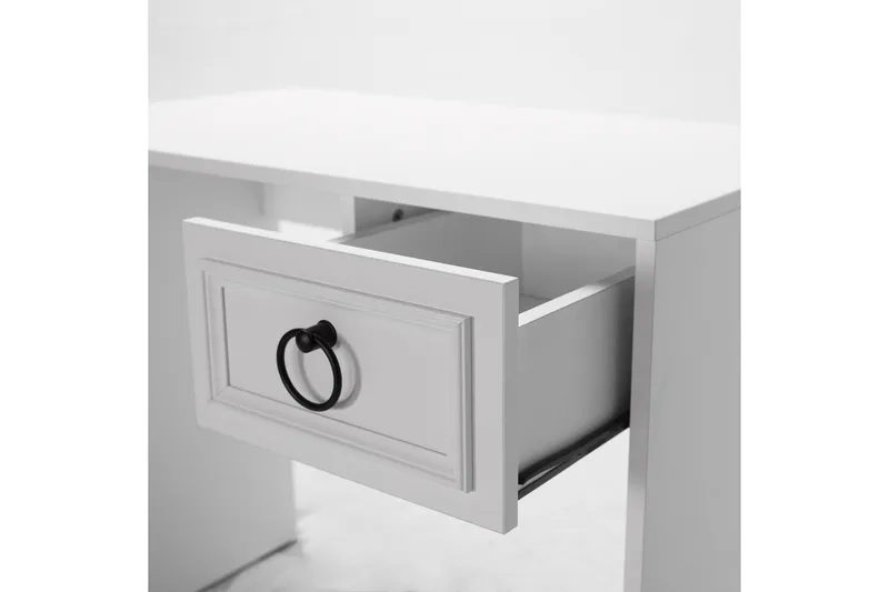 Ajra Skrivbord 90x51 cm Vit - Hanah Home - Möbler - Hemmakontor - Skrivbord