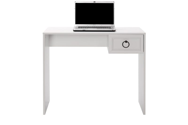 Ajra Skrivbord 90x51 cm Vit - Hanah Home - Möbler - Hemmakontor - Skrivbord