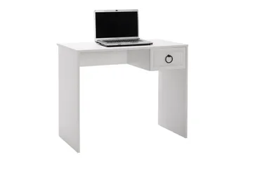 Ajra Skrivbord 90x51 cm Vit - Hanah Home - Möbler - Hemmakontor - Skrivbord