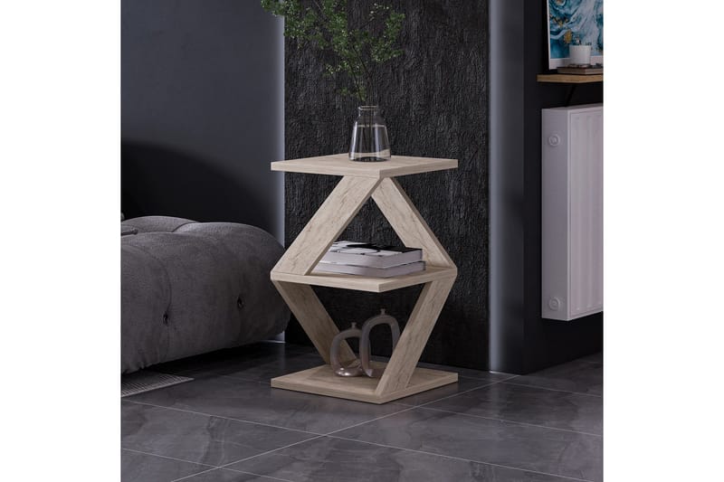 Albeni Sidobord 30 cm - Beige - Möbler - Vardagsrum - Soffbord & vardagsrumsbord - Brickbord