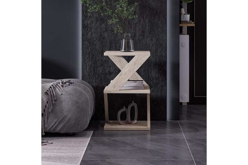 Albeni Sidobord 30 cm - Beige - Möbler - Vardagsrum - Soffbord & vardagsrumsbord - Brickbord