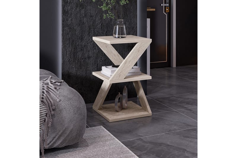 Albeni Sidobord 30 cm - Beige - Möbler - Vardagsrum - Soffbord & vardagsrumsbord - Brickbord