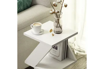 Albeni Sidobord 30 cm - Vit - Möbler - Vardagsrum - Soffbord & vardagsrumsbord - Brickbord