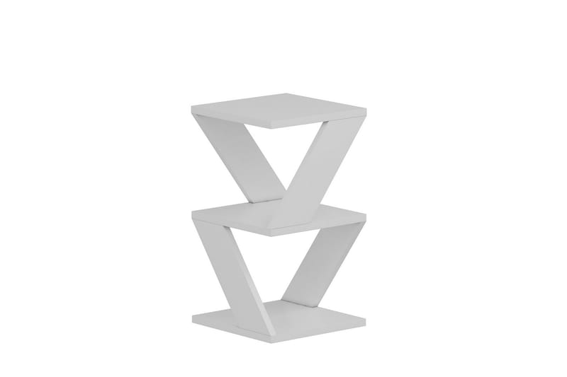 Albeni Sidobord 30 cm - Vit - Möbler - Vardagsrum - Soffbord & vardagsrumsbord - Brickbord