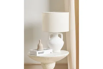 Alezio Soffbord 50 cm Rund - Vit - Möbler - Vardagsrum - Soffbord & vardagsrumsbord - Brickbord