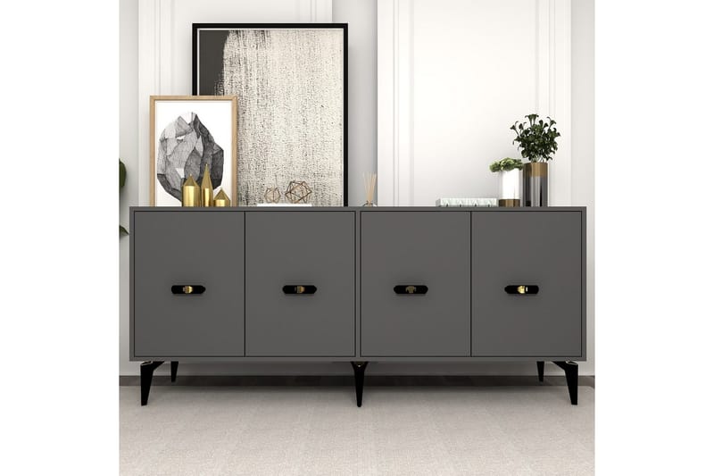 Algeria Konsollbord 180 cm - Antracit - Möbler - Vardagsrum - Soffbord & vardagsrumsbord - Avlastningsbord & konsolbord