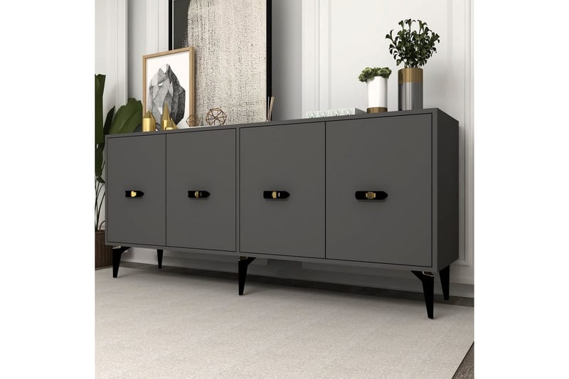 Algeria Konsollbord 180 cm - Antracit - Möbler - Vardagsrum - Soffbord & vardagsrumsbord - Avlastningsbord & konsolbord