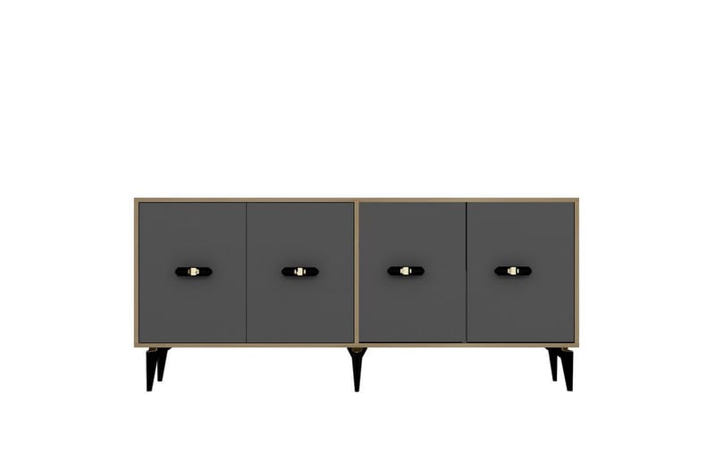 Algeria Konsollbord 180 cm - Ek/Antracit - Möbler - Vardagsrum - Soffbord & vardagsrumsbord - Avlastningsbord & konsolbord