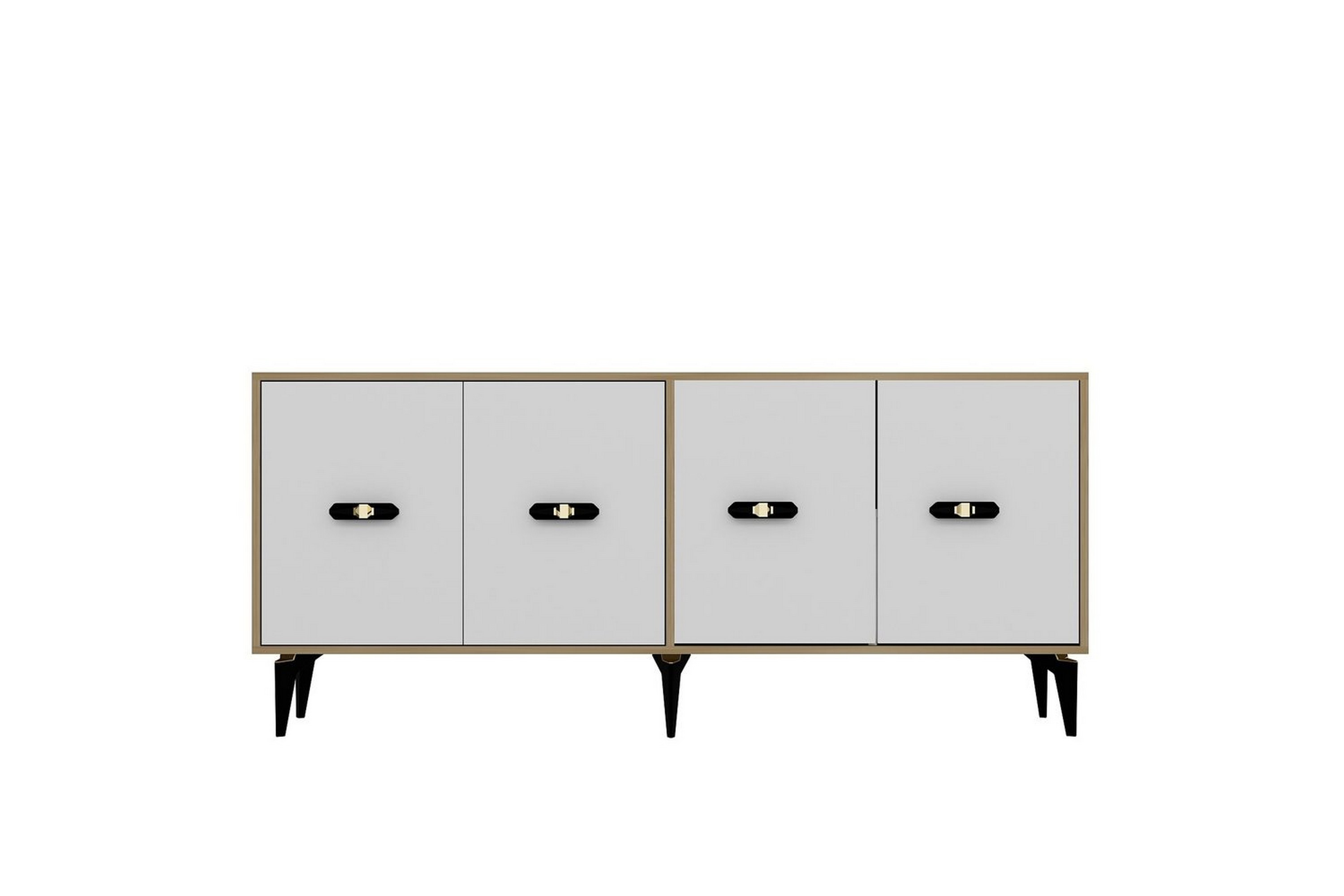 algeria konsollbord 180 cm - ek/vit