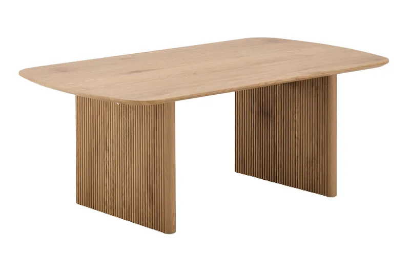 Alma Soffbord Rektangulär 120 cm i trä, Ek