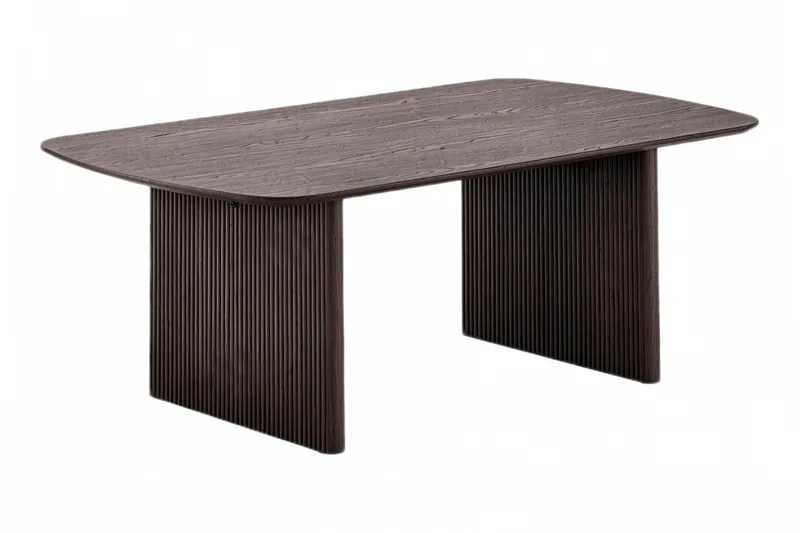 Alma Soffbord Rektangulär 120 cm i trä, Rökt ek
