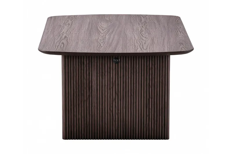 Alma Soffbord Rektangulär 120 cm i trä - Rökt ek - Möbler - Vardagsrum - Soffbord & vardagsrumsbord - Soffbord