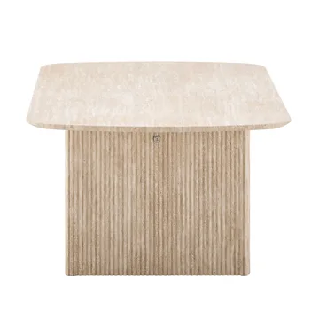 Alma Soffbord Rektangulär 120 cm i trä - Travertin - Möbler - Vardagsrum - Soffbord & vardagsrumsbord - Soffbord