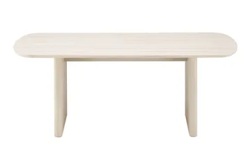 Alma Soffbord Rektangulär 120 cm i trä - Vitlaserad ek - Möbler - Vardagsrum - Soffbord & vardagsrumsbord - Soffbord