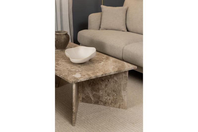 Alruba Soffbord 70 cm - Brun - Möbler - Vardagsrum - Soffbord & vardagsrumsbord - Soffbord