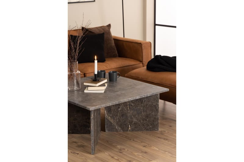 Alruba Soffbord 90 cm - Brun - Möbler - Vardagsrum - Soffbord & vardagsrumsbord - Soffbord