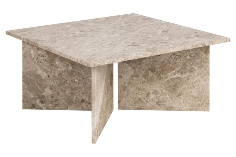 Alruba Soffbord 90 cm - Brun - Möbler - Vardagsrum - Soffbord & vardagsrumsbord - Soffbord