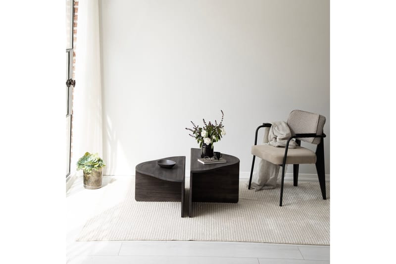 Altopiano Soffbord 90 cm - Antracit - Möbler - Vardagsrum - Soffbord & vardagsrumsbord - Satsbord