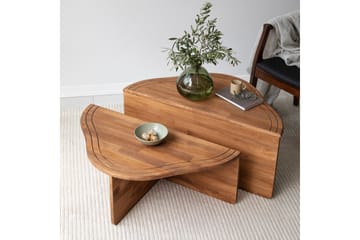 Altopiano Soffbord 90 cm - Brun - Möbler - Vardagsrum - Soffbord & vardagsrumsbord - Satsbord