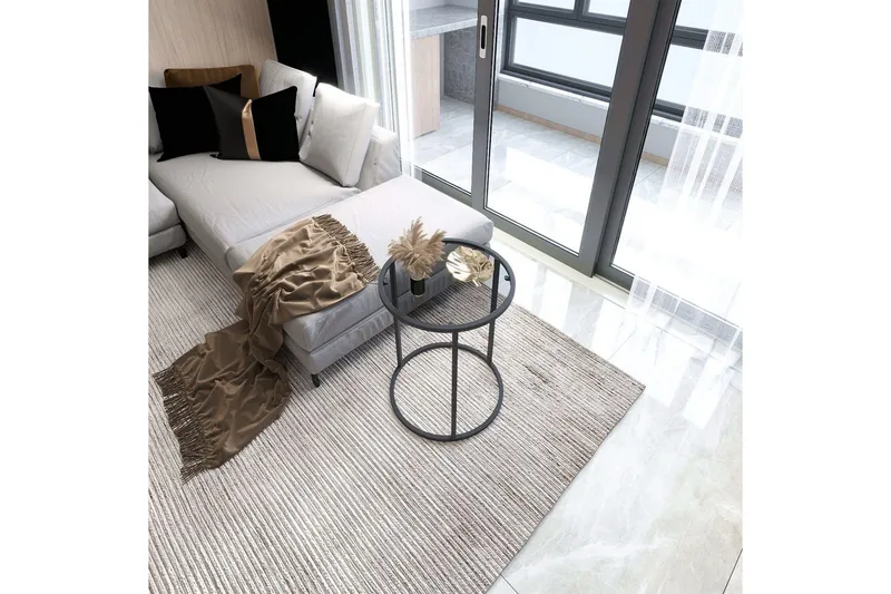 Alyasmin Sidobord 42 cm - Svart - Möbler - Vardagsrum - Soffbord & vardagsrumsbord - Brickbord