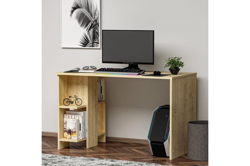 ALYASMIN Skrivbord 120x60 cm Blå - Möbler - Hemmakontor - Skrivbord