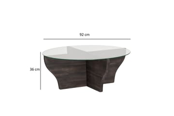 Amphora Soffbord 92 cm - Antracit - Möbler - Vardagsrum - Soffbord & vardagsrumsbord - Soffbord