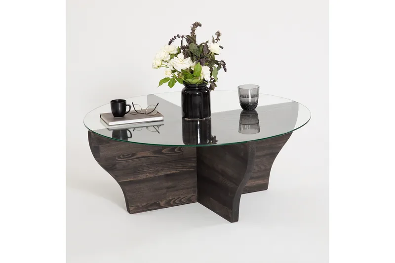 Amphora Soffbord 92 cm - Antracit - Möbler - Vardagsrum - Soffbord & vardagsrumsbord - Soffbord