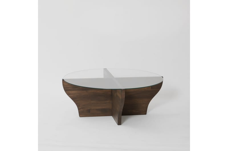AMPHORA Soffbord 92 cm Brun - Möbler - Vardagsrum - Soffbord & vardagsrumsbord - Soffbord