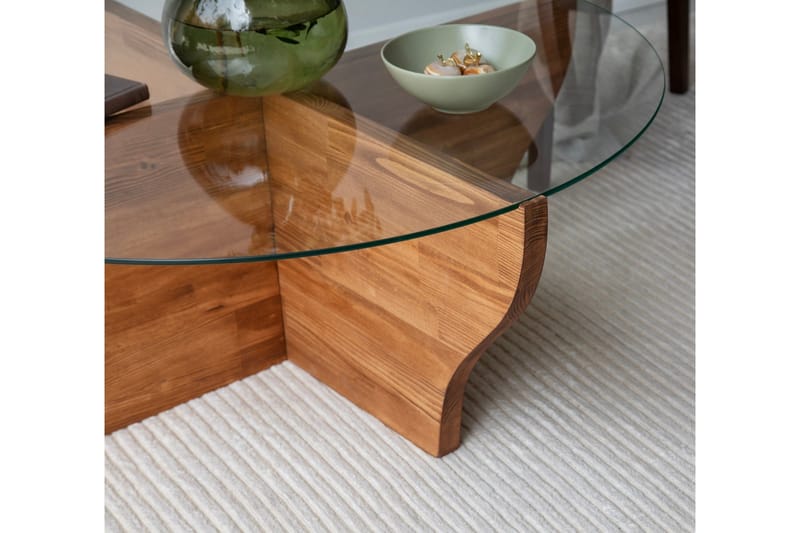 Amphora Soffbord 92 cm - Brun - Möbler - Vardagsrum - Soffbord & vardagsrumsbord - Soffbord