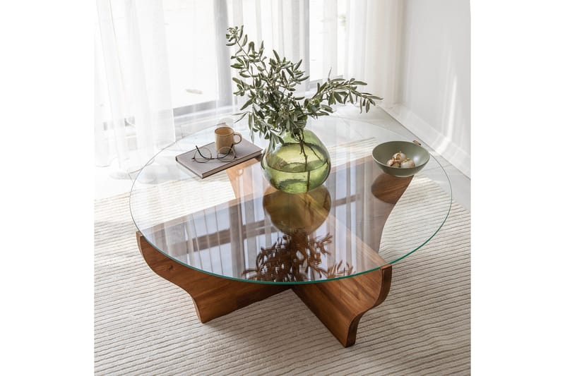 Amphora Soffbord 92 cm - Brun - Möbler - Vardagsrum - Soffbord & vardagsrumsbord - Soffbord