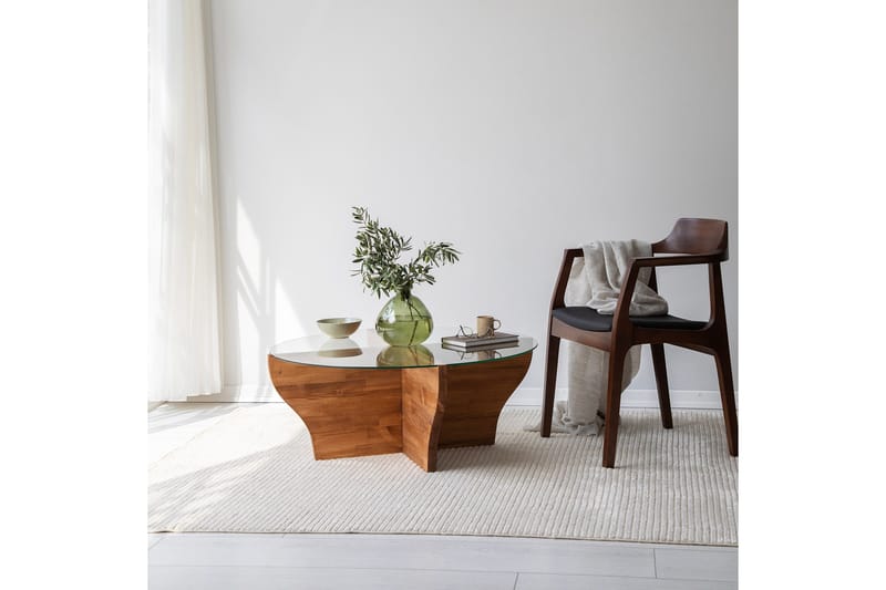 Amphora Soffbord 92 cm - Brun - Möbler - Vardagsrum - Soffbord & vardagsrumsbord - Soffbord